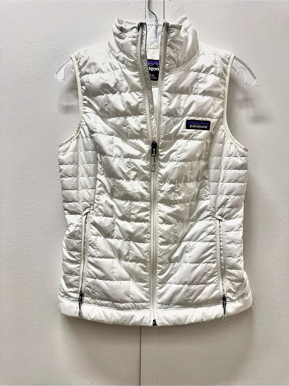 Patagonia Women's Nano Puff Quilted Vest Birch White XS